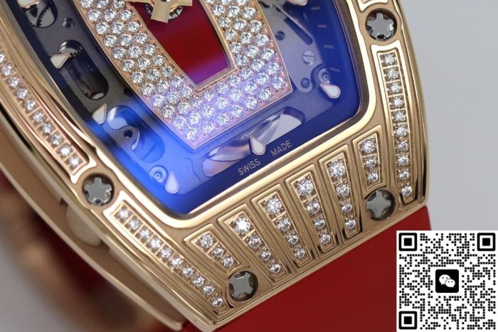Replica Richard Mille RM07-01 ZF Factory Red Gold Crown - Image 8