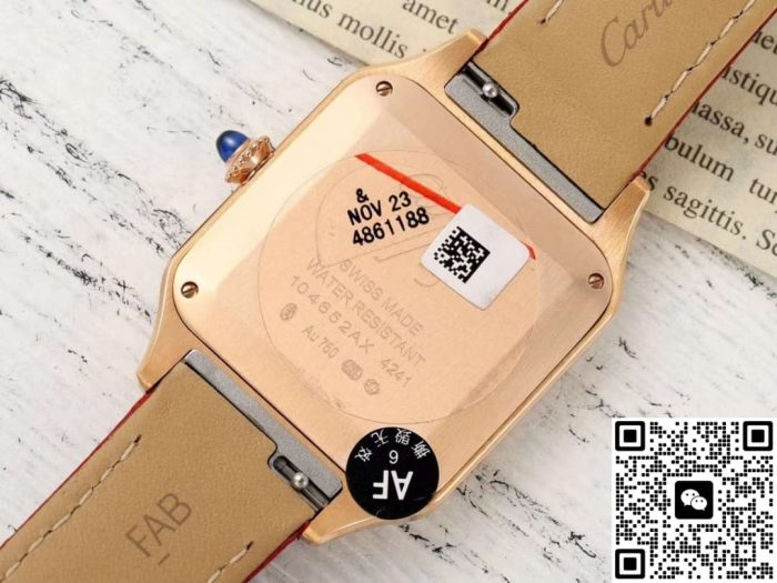 Replica Cartier Santos WJSA0018 AF Factory Square dial - Image 7