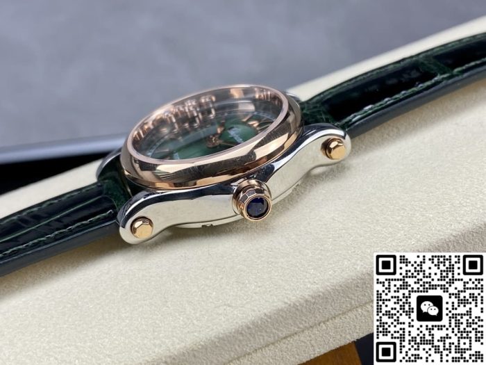 Replica Chopard HAPPY SPORT 278573-6032 YF Factory Green Dial - Image 6