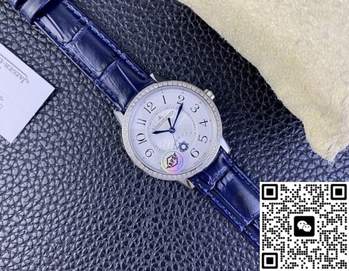 Replica Jaeger LeCoultre Rendez Vous 3448430 APS factory Blue strap - Image 5