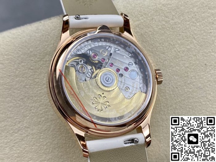 Replica Patek Philippe CALATRAVA 4897R-010 Creamy white dial - Image 8