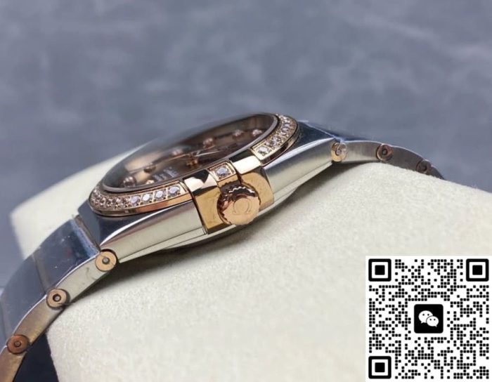 Replica Omega Constellation 123.25.38.21.63.001 M+ Factory Dark brown dial - Image 6