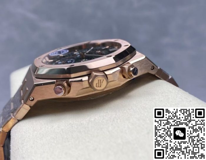 Replica Audemars Piguet Royal Oak 26240OR.OO.1320OR.08 APS Factory Khaki Green Dial - Image 7