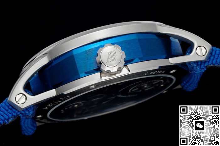 Replica Audemars Piguet CODE 11.59 26600NB.OO.D346KB.01 APP Factory Blue ceramic - Image 6