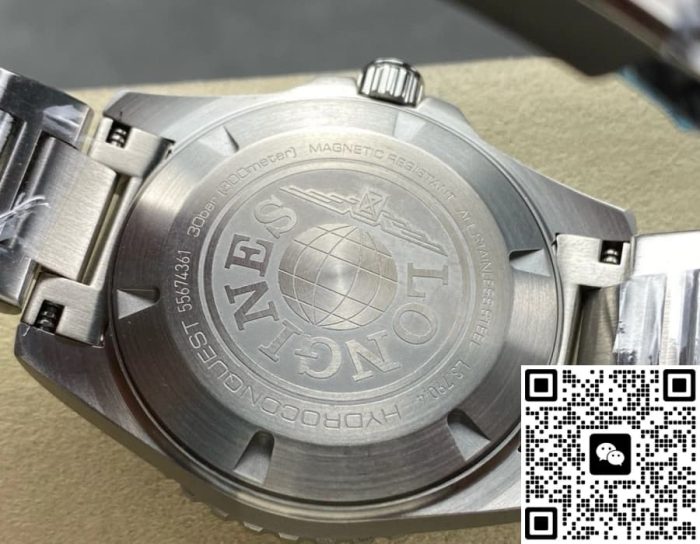 Replica Longines HydroConquest L3.790.4.66.6 GR Factory Stainless steel strap - Image 6