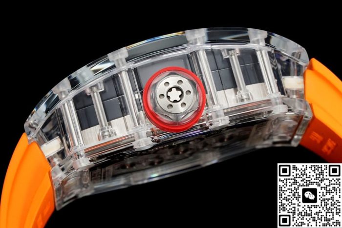 Replica Richard Mille RM27-02 RM Factory Tourbillon Orange strap - Image 7
