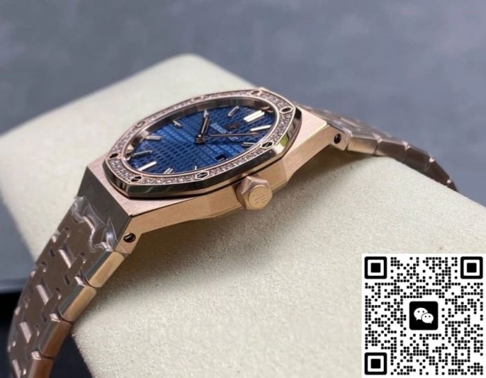 Replica Audemars Piguet Royal Oak 67651OR.ZZ.1261OR.02 ZF Factory Blue Dial - Image 8
