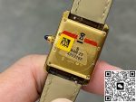 Replica Cartier Tank W1529856 F1 Factory Dark brown strap - Image 6