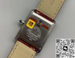 Replica Cartier Tank WSTA0054 F1 Factory Burgundy dial - Image 7