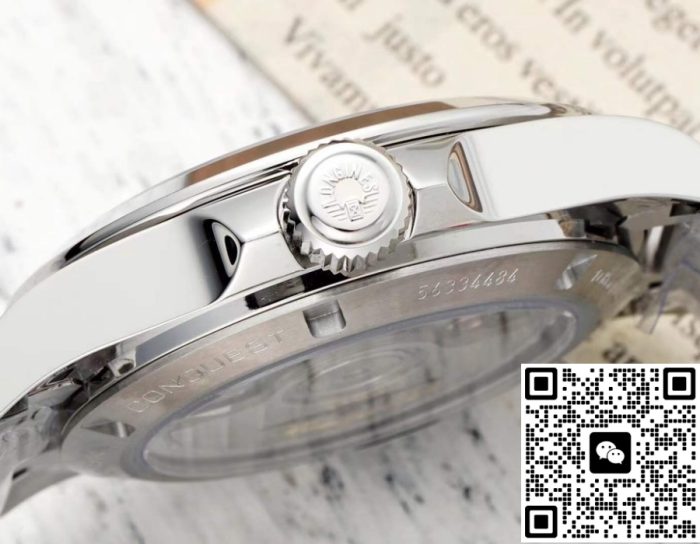 Replica Longines Concas L3.430.4.07.6 AF Factory Diamond hour markers - Image 7