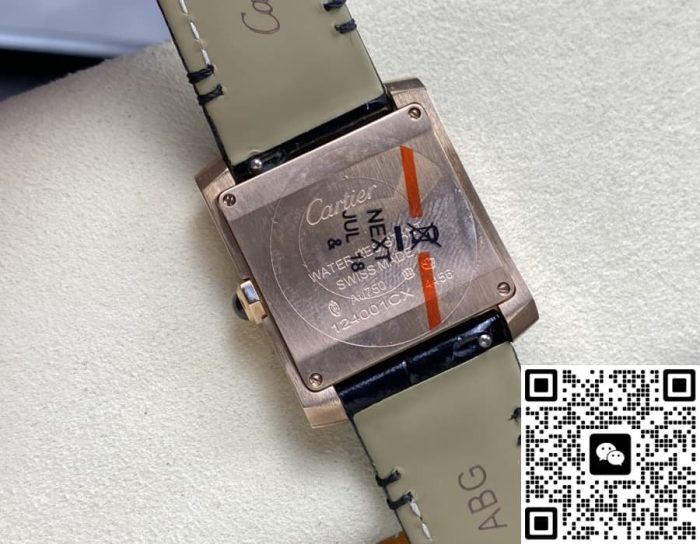 Replica Cartier Tank WGTA0281 8848 Factory Rose gold case - Image 9