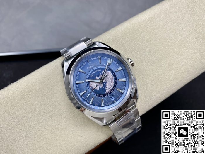 Replica Omega Seamaster 220.10.43.22.03.002 VS Factory Universal Time - Image 10