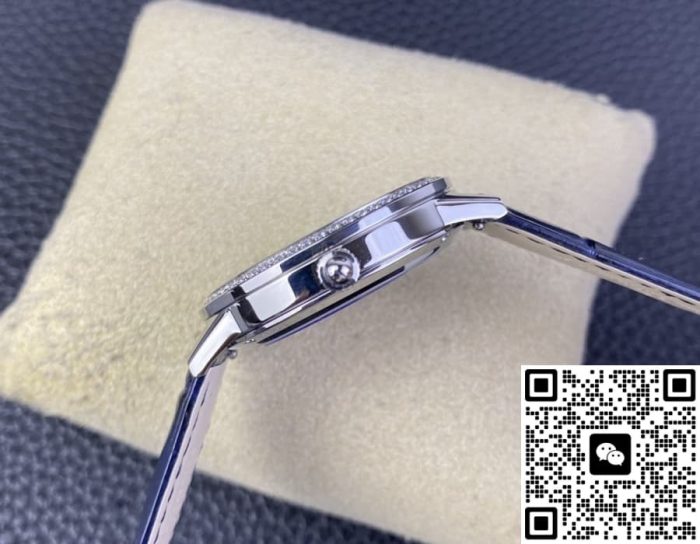 Replica Jaeger LeCoultre Rendez Vous 3448430 APS factory Blue strap - Image 8