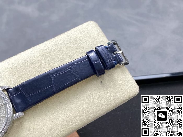 Replica Vacheron Constantin Traditionnelle 7006T-000G-B913 TW Factory Full diamond dial - Image 7