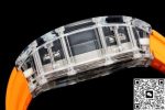 Replica Richard Mille RM27-02 RM Factory Tourbillon Orange strap - Image 17
