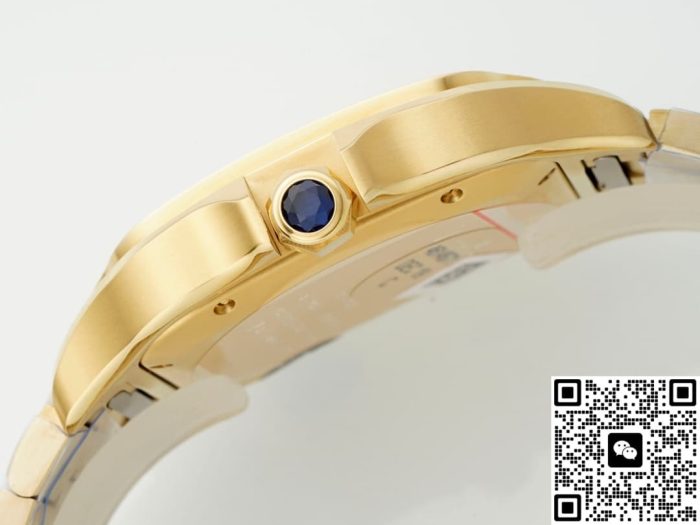 Replica Cartier Santos WGSA0042 AF Factory Square dial - Image 9