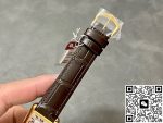 Replica Cartier Tank W1529856 F1 Factory Dark brown strap - Image 9