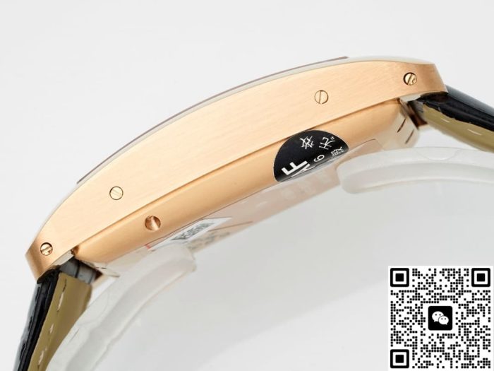 Replica Cartier Tank WGTA0134 AF Factory Alligator leather strap - Image 9