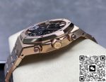 Replica Audemars Piguet Royal Oak 26240OR.OO.1320OR.06 APS Factory Black Dial - Image 8
