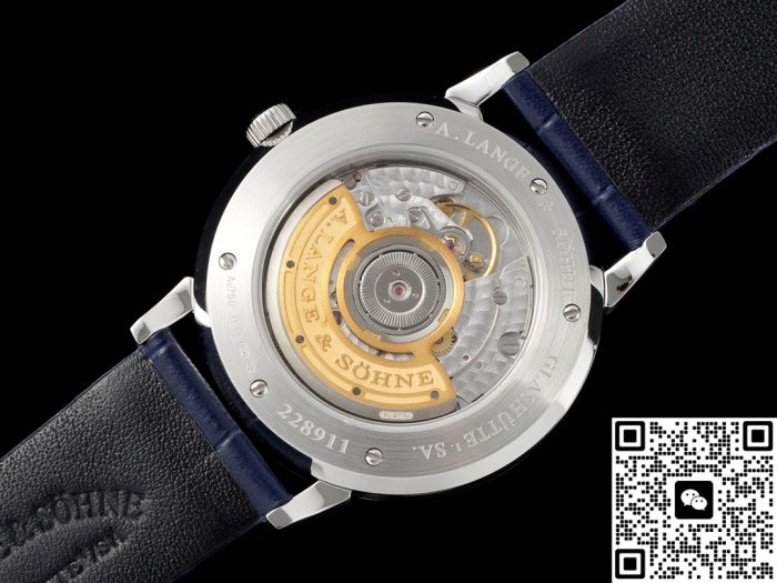 Replica A Lange Sohne Saxonia 205.086-LS2053AX F8 Factory V3 Dark blue strap - Image 9