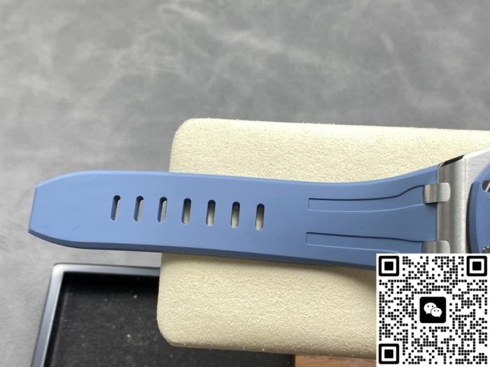 Replica Audemars Piguet Royal Oak Offshore 15605SK.OO.A350CA.01 APP Factory Smoked blue dial - Image 9