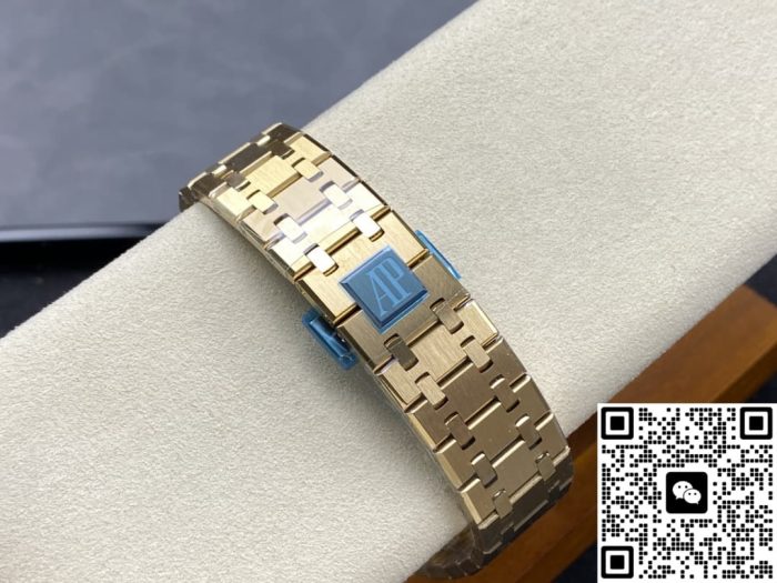 Replica Audemars Piguet Royal Oak 26240BA.OO.1320BA.02 APS Factory Smoked gold dial - Image 19