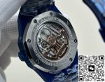 Replica Audemars Piguet Royal Oak 26579CS.OO.1225CS.01 BBR Factory Blue ceramic - Image 9