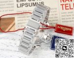 Replica Longines Concas L3.430.4.07.6 AF Factory Diamond hour markers - Image 21