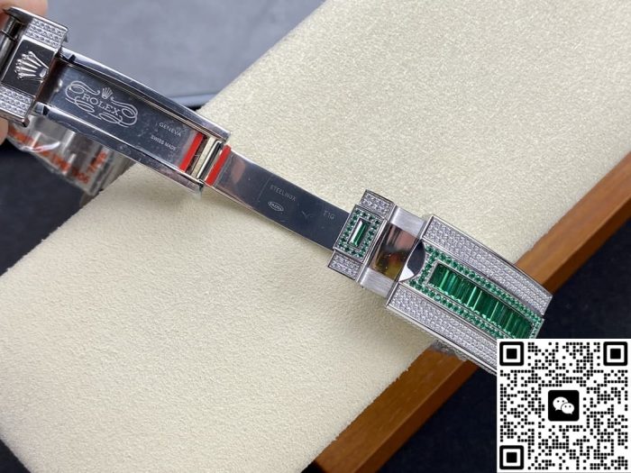 Replica Rolex Greenwich II 116769TBR-74780B AMG Factory Diamond dial - Image 9