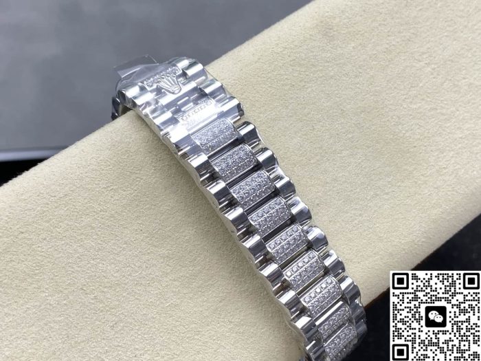 Replica Rolex Day-Date M128349RBR-0017 8+ Factory Date display - Image 10