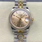 Replica Rolex Datejust m278383rbr-0014 AR Factory Champagne dial - Image 12