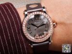 Replica Chopard Happy Sport 278559-3003 YF Factory Diamond-Set Bezel - Image 24