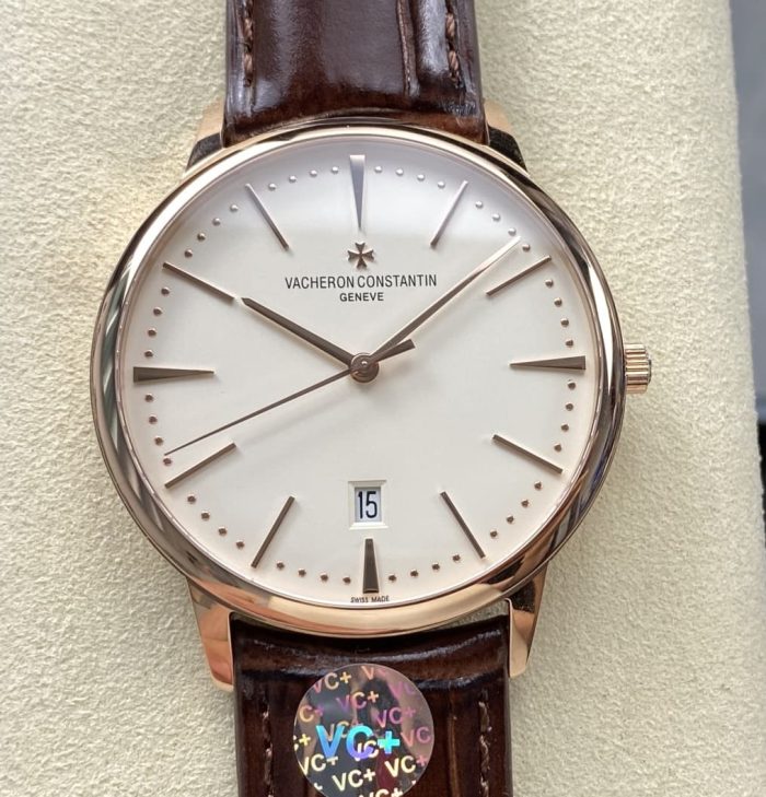 Replica Vacheron Constantin Patrimony 85180-000R-9248 VC+ Factory Silver - Image 1