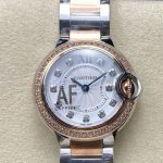 Replica Cartier Blue Balloon W3BB0025 AF Factory Stainless steel case