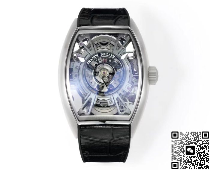 Replica Franck Muller V45 Tourbillon NEW Factory Skeleton Dial - Image 2