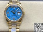 Replica Rolex Day-Date m128348rbr-0038 8+ Factory Blue Dial - Image 15