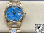 Replica Rolex Day-Date m128348rbr-0038 8+ Factory Blue Dial - Image 2