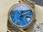 Replica Rolex Day-Date m128348rbr-0038 8+ Factory Blue Dial - Image 17