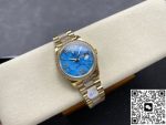 Replica Rolex Day-Date m128348rbr-0038 8+ Factory Blue Dial - Image 18
