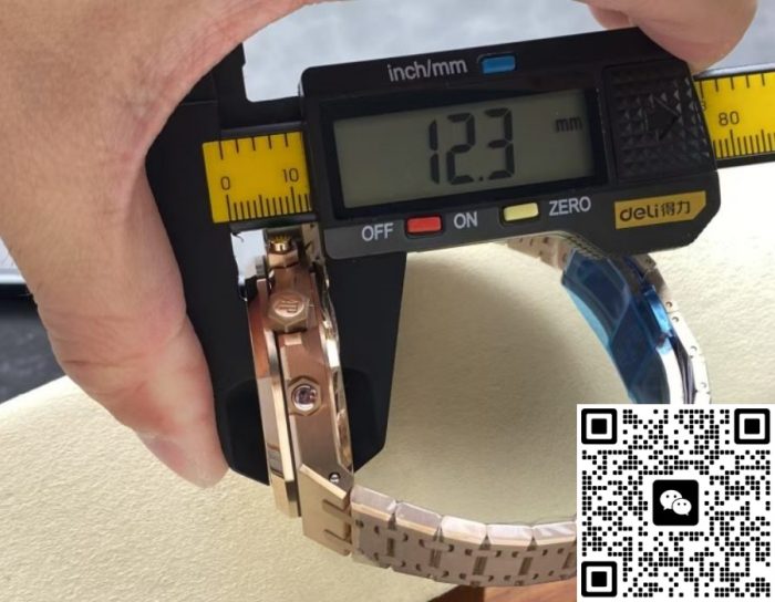Replica Audemars Piguet Royal Oak 26240OR.OO.1320OR.08 APS Factory Khaki Green Dial - Image 13