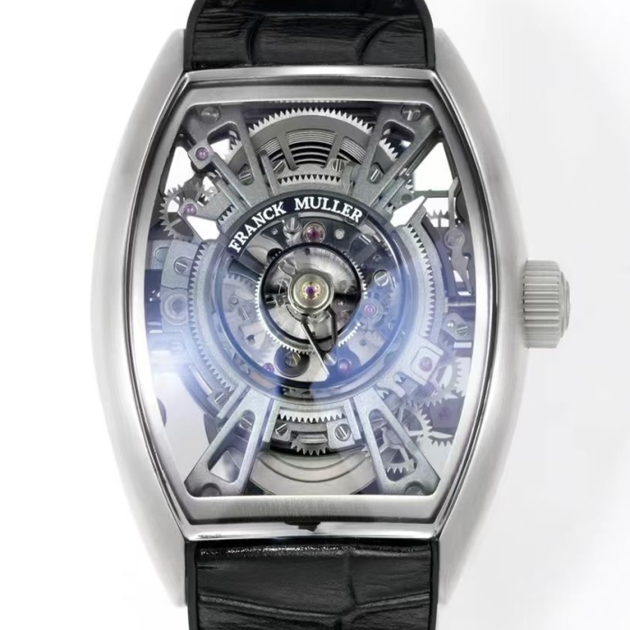 Replica Franck Muller V45 Tourbillon NEW Factory Skeleton Dial - Image 1
