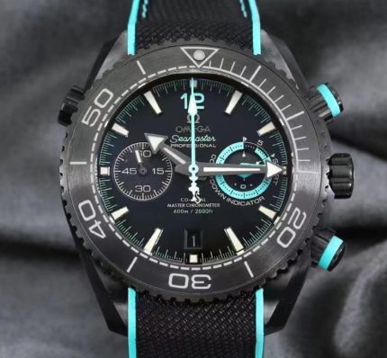 Replica Omega Seamaster 215.92.46.51.01.003 M+ Factory Black Ceramic Case