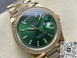 Replica Rolex Day-Date m128348rbr-0079 8+ Factory Bright green dial - Image 3