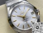 Replica Omega Constellation 123.20.35.20.02.004 M+ Factory date display - Image 2