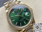 Replica Rolex Day-Date m128348rbr-0079 8+ Factory Bright green dial - Image 16