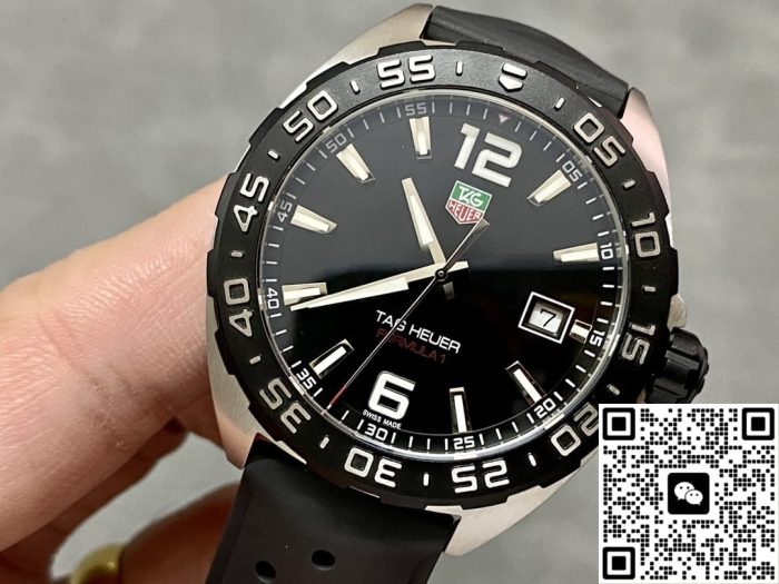 Replica TAG Heuer F1 WAZ1110.FT8023 Rubber strap - Image 6