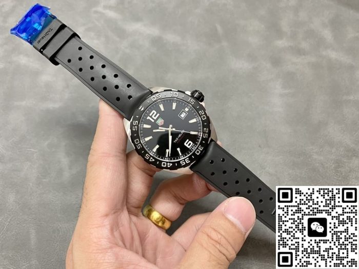 Replica TAG Heuer F1 WAZ1110.FT8023 Rubber strap - Image 4