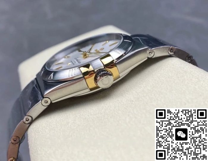 Replica Omega Constellation 123.20.35.20.02.004 M+ Factory date display - Image 7