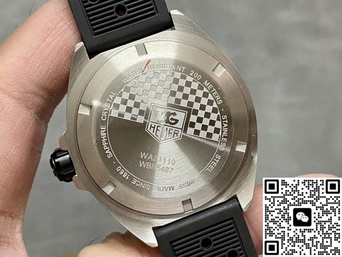 Replica TAG Heuer F1 WAZ1110.FT8023 Rubber strap - Image 9
