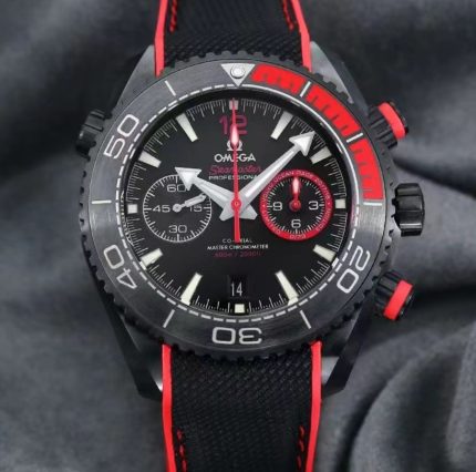 Replica Omega Seamaster 215.92.46.51.01.002 M+ Factory Rubber Strap